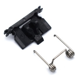 2 Pieces Hair Clipper Cam Follower and Spring Tension, Replacement Accessories Repairing Parts Compatible with Wahl 5 Star Magic Clip Senior Super Taper 8148 8504 1919 8591 Hair Clippers (Black)