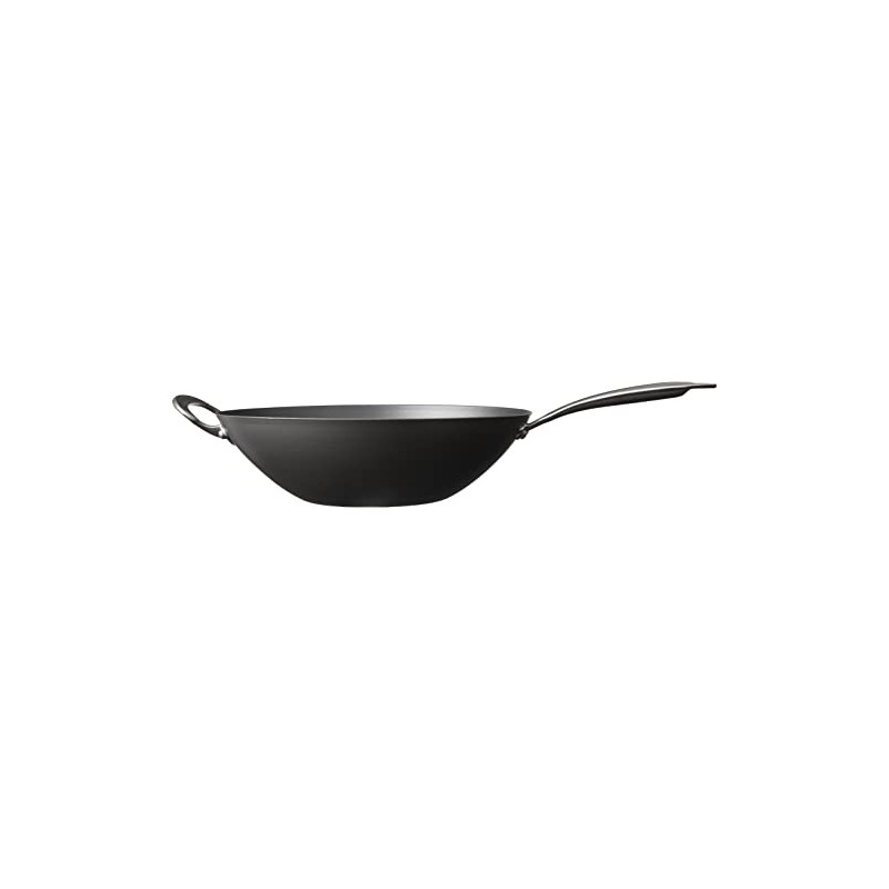 Nordic Ware Asian Spun Wok, 14", Metallic