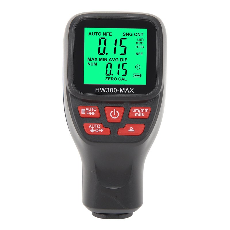 Coating Thickness Gauge High Accuracy Digital Thickness Measuring Tool for