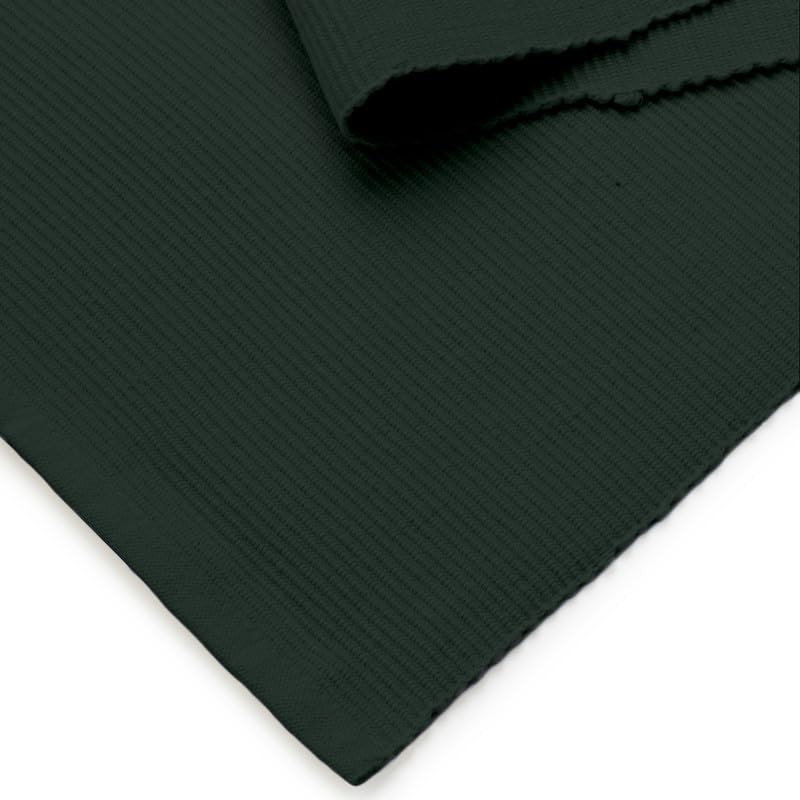 Encasa Table Runner for 6 Seat Dining Rooms, Solid Red,