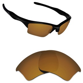 Alphax Flare Gold Polarized Replacement Lenses for Oakley Half Jacket 2.0 XL