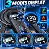 Thigh Exerciser for Home Workouts –10-100lbs Adjustable Resistance with Digital