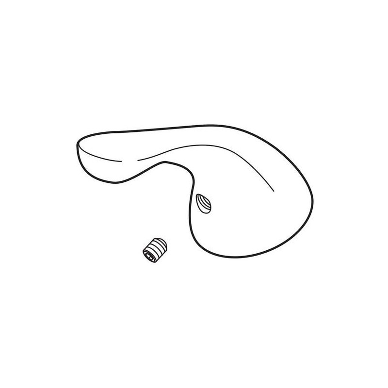 Delta Faucet RP52833 Classic Single Metal Lever Handle Kit, Chrome