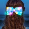 HEREAD Pearl Hair Bow Clips Light Up Bowknot Hair Barrette