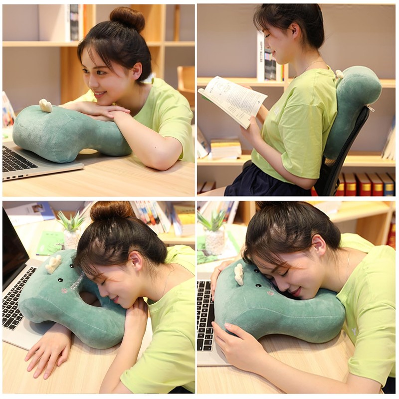 OUCONGK Plush Nap Cushion, Desk Cushion, Plush, Ear Cushion with