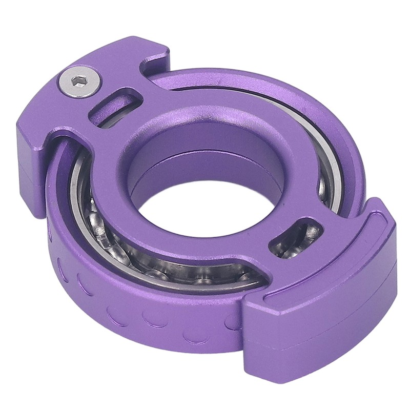 Fingertip Gyroscope Reduce Anxiety Free Rotating Metal Ring Decompression Toy