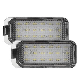 1 Pair DC12V 3200K 18 LEDs Number Plate License Panel Lights Fit for Focus DYB 10-DC12V