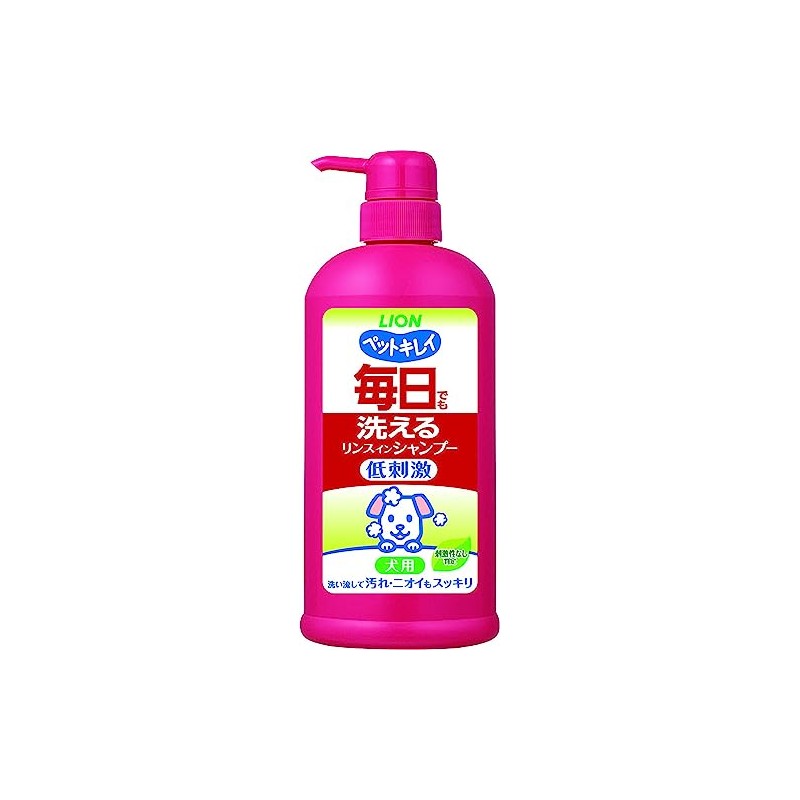 Lion Pet Kirei Every Day Washable Rinse-in Shampoo for Dogs