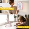 2-Pack Magnetic Chore Chart for Kids, ADHD Task Tracker Easy-Check