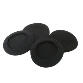 Sound Wave Headphone Replacement Ear Pads Diameter 2.2 inches (55 mm), Black, Left and Right 2 Set, Aluminum, Zipper Packing, 2.2 inches (5.5 cm)
