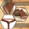 EpicCos Medieval Sword Belt Scabbard Set, Viking Sword Frog Faux