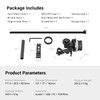 SmallRig Mini Follow Focus with A/B Stops & 15mm Rod