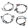 MAX COOL 4PCS ABS Wheel Speed Sensors Front Rear Left