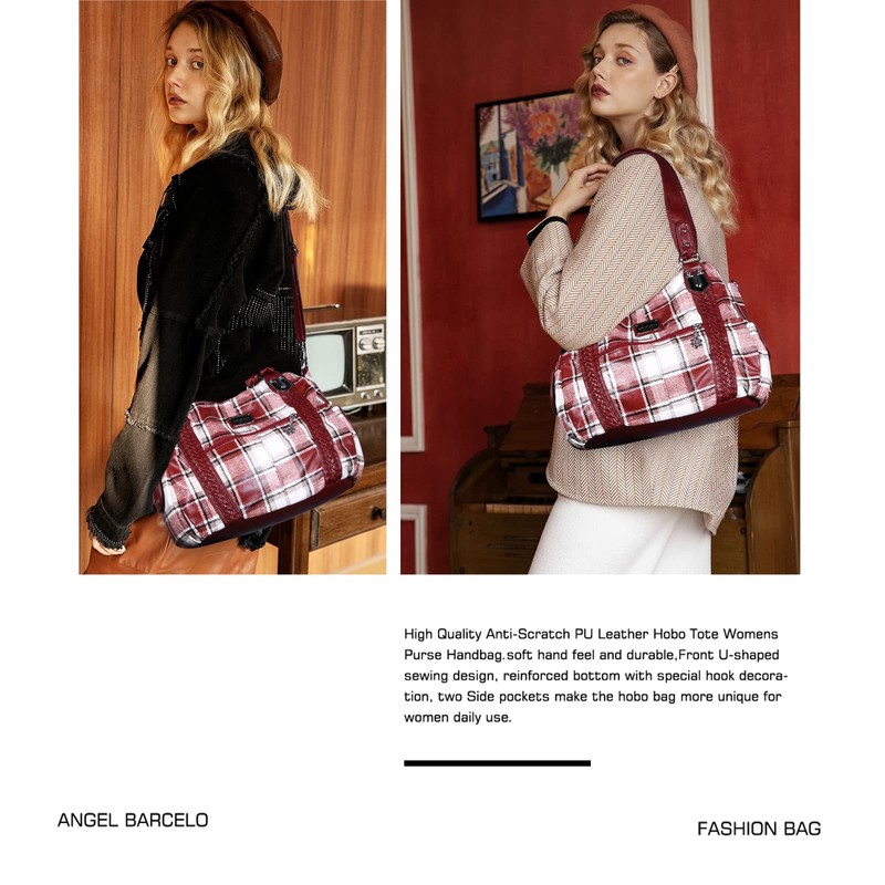 Angel Barcelo - Bolso de mano para mujer, diseño de