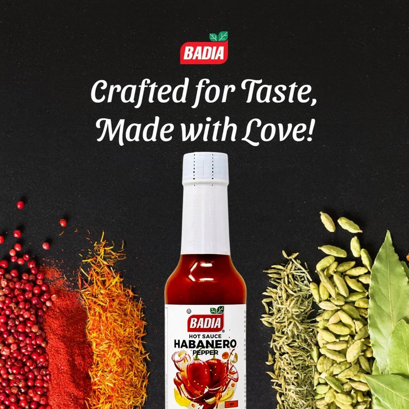 Badia Habanero Hot Sauce, 5.2 fl oz – Fiery Habanero