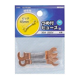 Ohm Electric Fuses with Claws (30A/4 Pieces)