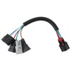 CARBBIA Headlight Conversion Pigtail Connectors Wiring Harness Plug and Play