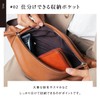 MURA Men's Body Bag, One Shoulder Bag, Waist Pouch, Genuine
