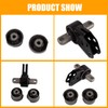Front Differential Mount with Bushing Bracket Compatible with 2005 2006
