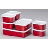 Takagi Metal FSK-SR Storage Container, Canister, Umeshi Dried Container, Enamel,