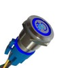 Mintice 12V Car Vehicle Blue LED Light Fog Push Button