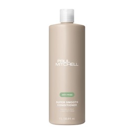 Paul Mitchell Super Smooth Acondicionador, Controla el Frizz, Aporta Suavidad, Para Cabello con Frizz, 1 litro