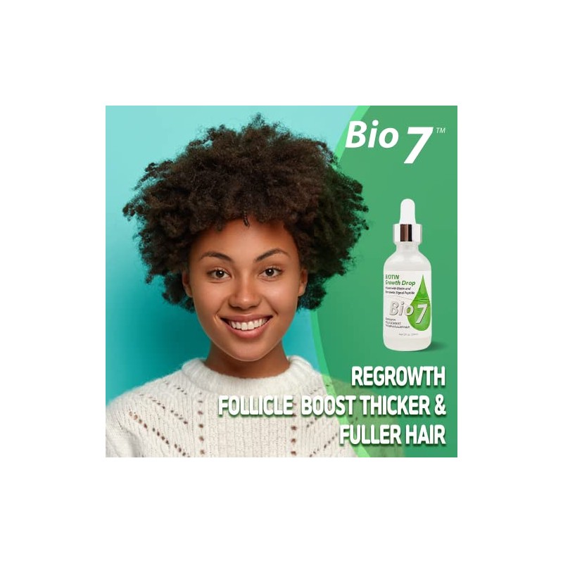 By Natures Bio 7 Biotin Growth Drop 576181 2 oz