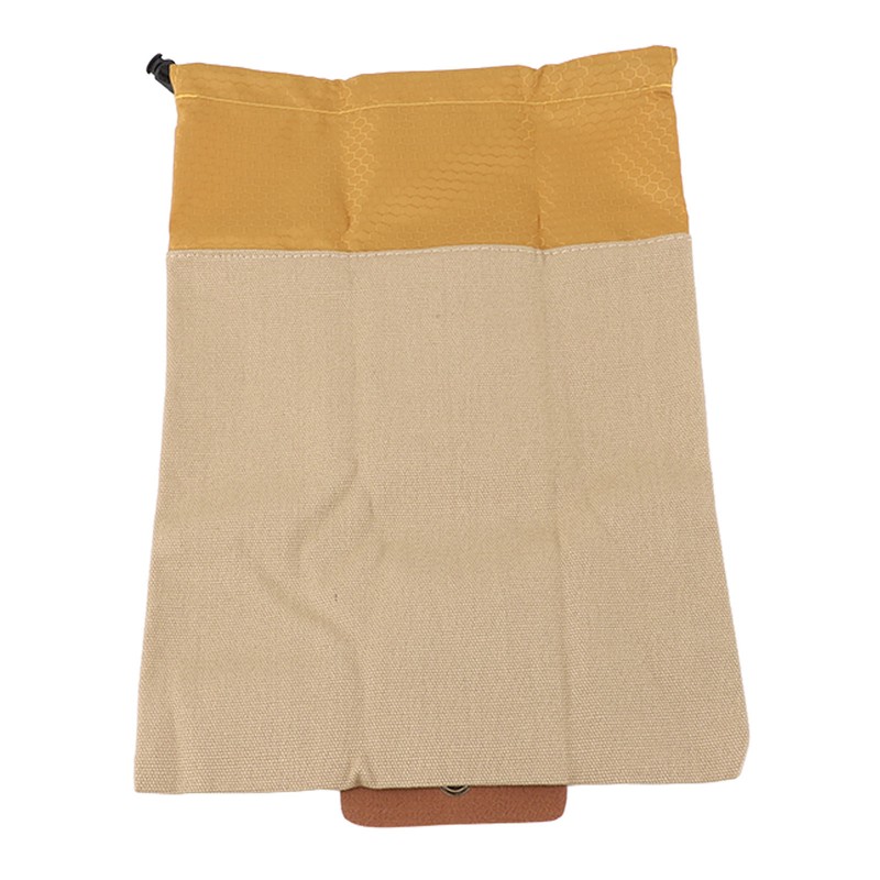 Orchard Picking Bag Canvas Leather Waist Hanging Fruit Harvest Bag