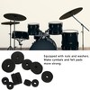 21Pcs Cymbal Replacement Accessories Felts Sleeves Wing Nuts Washers for