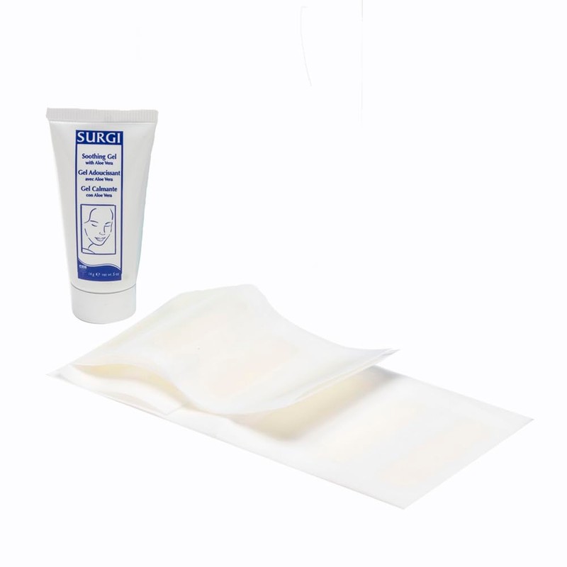 Surgiwax Facial Wax Strips, Honey - Facial Wax Strips for