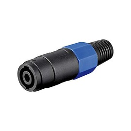 PA Lautsprecher Kupplung 4 pol mit Knickschutz 4.0mm 2