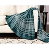 Life Comfort ECO Plush Throw 60 x 70 Inches ,Teal