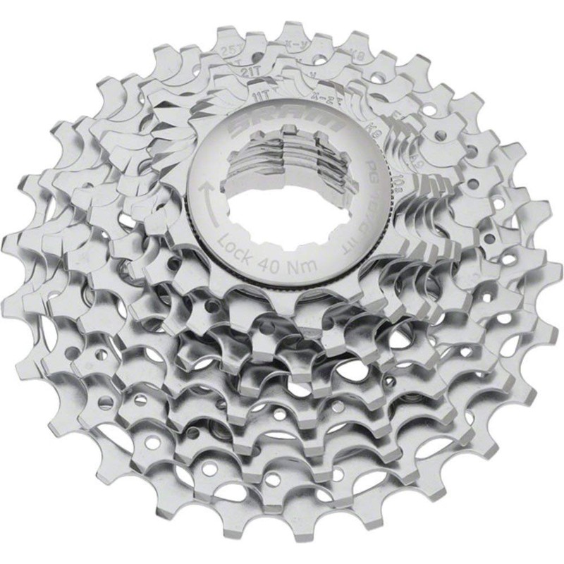 SRAM PG1070 10 Speed Cassette, Silver, 11-23