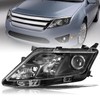 Aosky Headlight Assembly Compatible with 2010 2011 2012 Ford Fusion