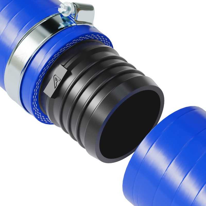 51mm (2 Inch) Corrugated Flexible Pond Pipe Repair Connectors Hose