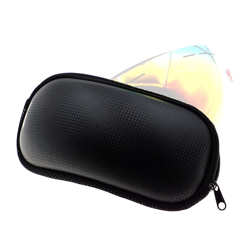 Hot Rides Ski Snowboard Goggle Case Goggle Hard Protective Carrying