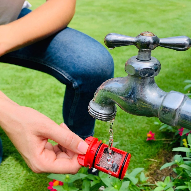 Eden 20138 Inline Water Filter for Garden Hoses and Tools
