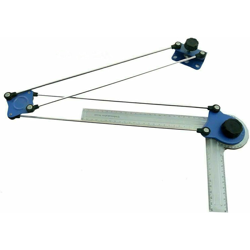 Universal Drafting-Arm-Vintage-Board Master-Drafting-Machine Mini Drafter & Cover Mini Drafter -