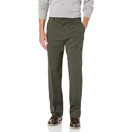 Dockers Men's Classic Fit Easy Khaki Pants (Regular and Big & Tall), Olive Grove, 33W x 30L
