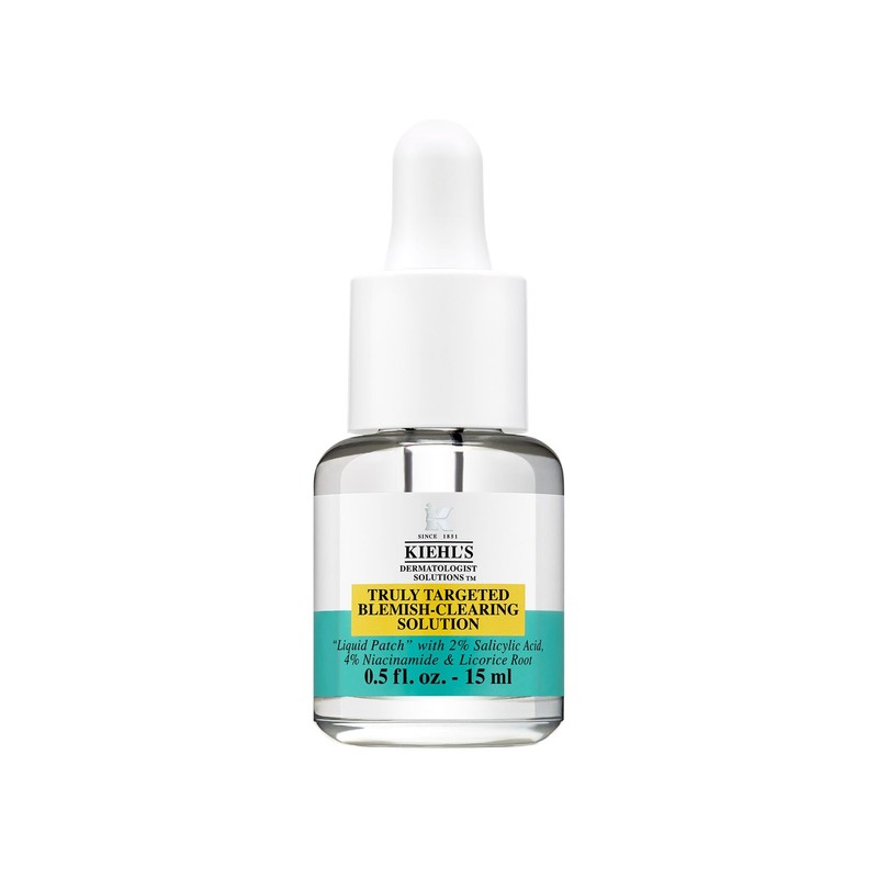 Kiehls Truly Targeted Blemish-Clearing Solution, Solución Eliminadora de Acné, Tratamiento
