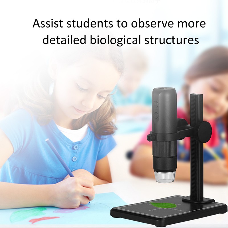 Electron Microscope 50X‑1000X WiFi Digital Microscope with Adjustable LED Light