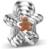 Gingerbread Man Cookier Cutters 5-Piece Happy Gingerbread Man Cookie Cutter