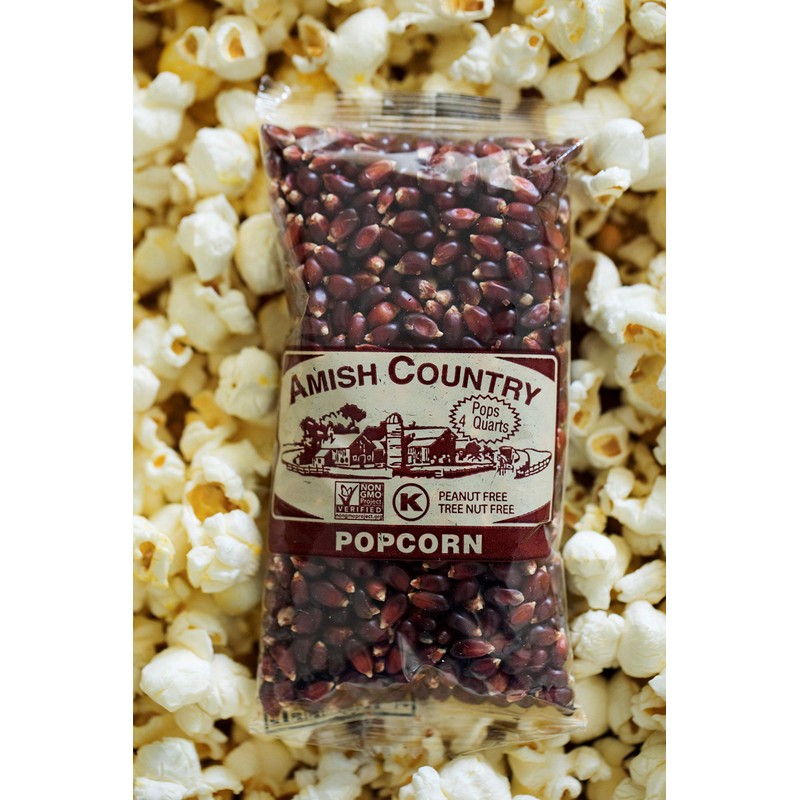 Amish Country Popcorn | 24-4 Oz Bags - Red Popcorn