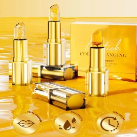 Pintalabios De Color Cambiante Brillo Labial Duradero Cambia