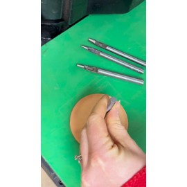 Leather Unlimited 4-Piece Slot Punch Set for Leathercraft Tools and DIY Projects
