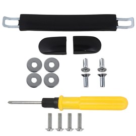 Black Flexible Spare Strap Handle Grip Replacement for Suitcase Luggage Case (B07)