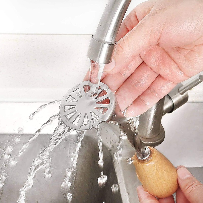 Binnan Potato Masher Stainless Steel Potato Press Small Vegetable Masher