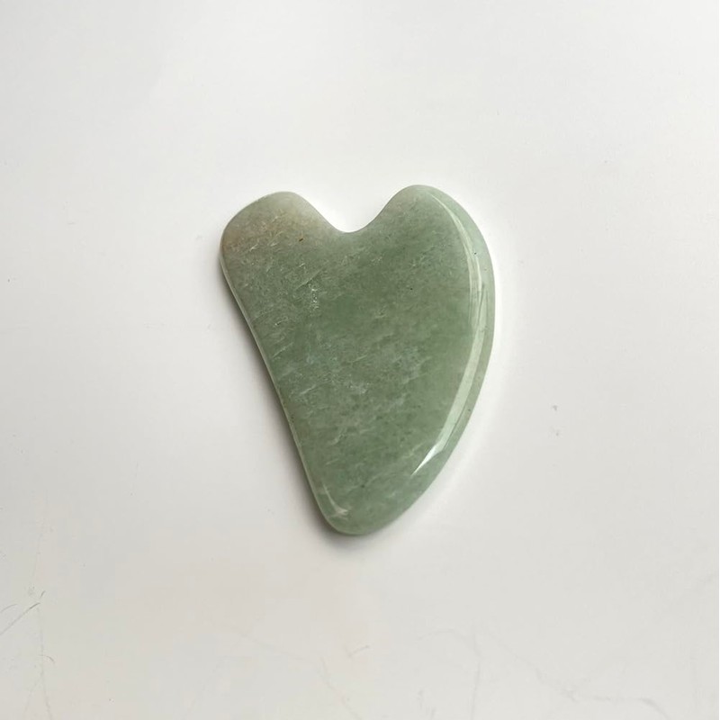 VIE Gua Sha Facial Massage Green Aventurine, 7x4cm