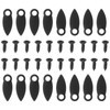 sourcing map 100Pcs Picture Frame Backing Hardware Clips with 100Pcs