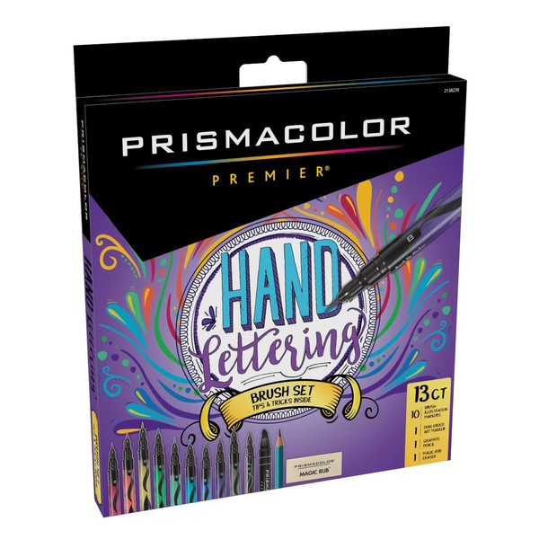 PRISMACOLOR MKR SET 13 ILLUSTRATION - BRUSH LETTERING